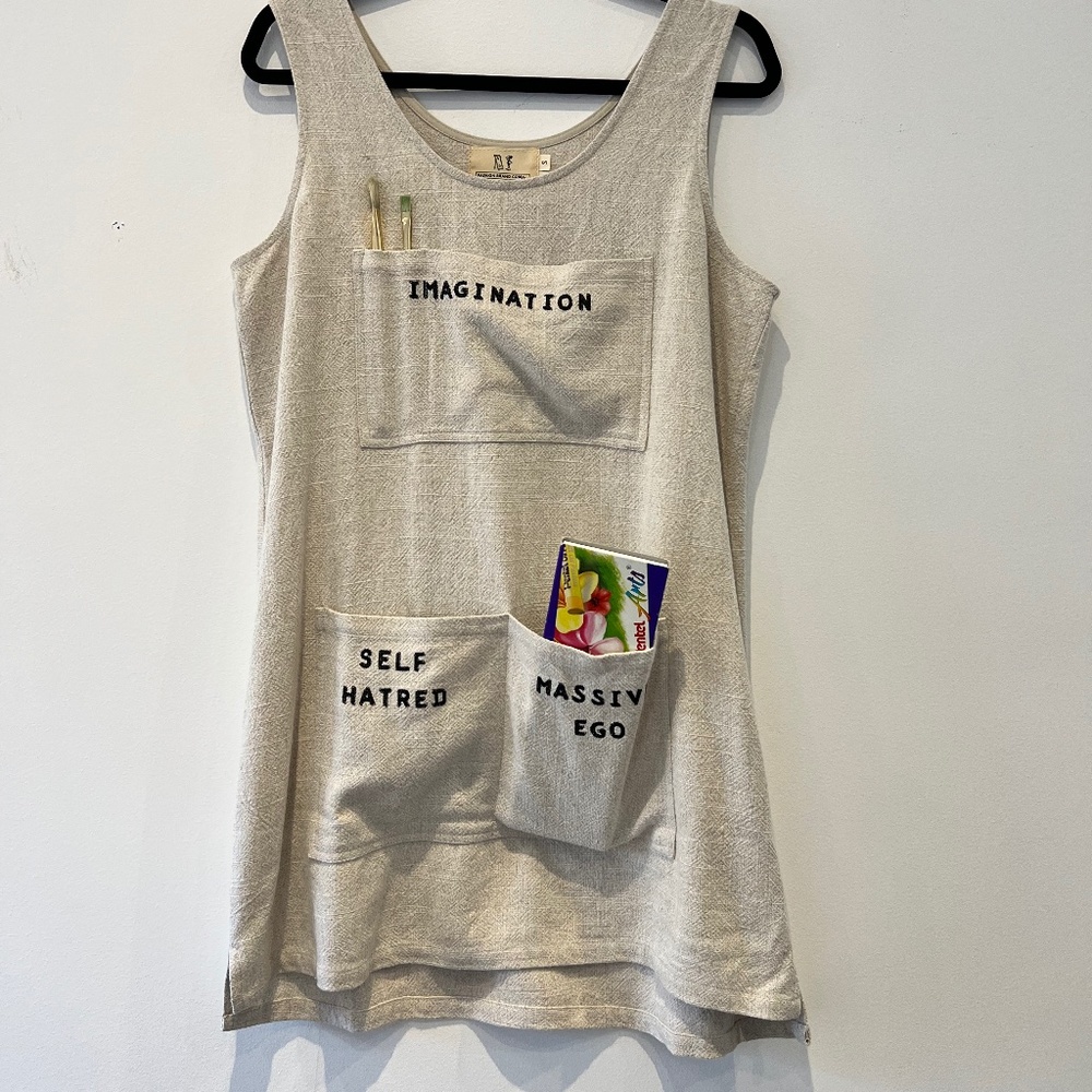 Fashion Brand Company Artist's Toolkit Linen Dress